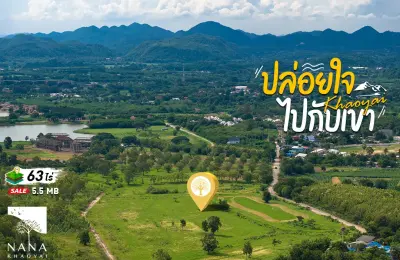 ขายที่ดินเขาใหญ่  Panorama View  แปลงใหญ่ ติดถนนลาดยาง ต.หมูสี  ทำเลทองสำหรับนักลงทุน