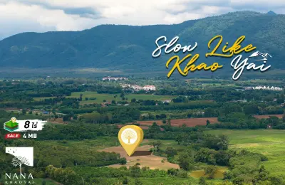 ขายที่ดินเขาใหญ่ แปลงใหญ่ทำเลหมูสี ท่าช้าง 8ไร่กว่า วิวภูเขาล้อมรอบ  ใกล้ธนะรัชต์ ลงทุนต่อยอดง่าย