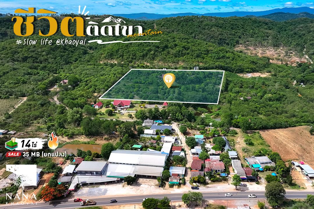 วิวโอบภูเขาแบบนี้...หาได้ยากในเขาใหญ่! ที่ดินแปลงสวยทำเลปากช่อง-หนองสาหร่าย