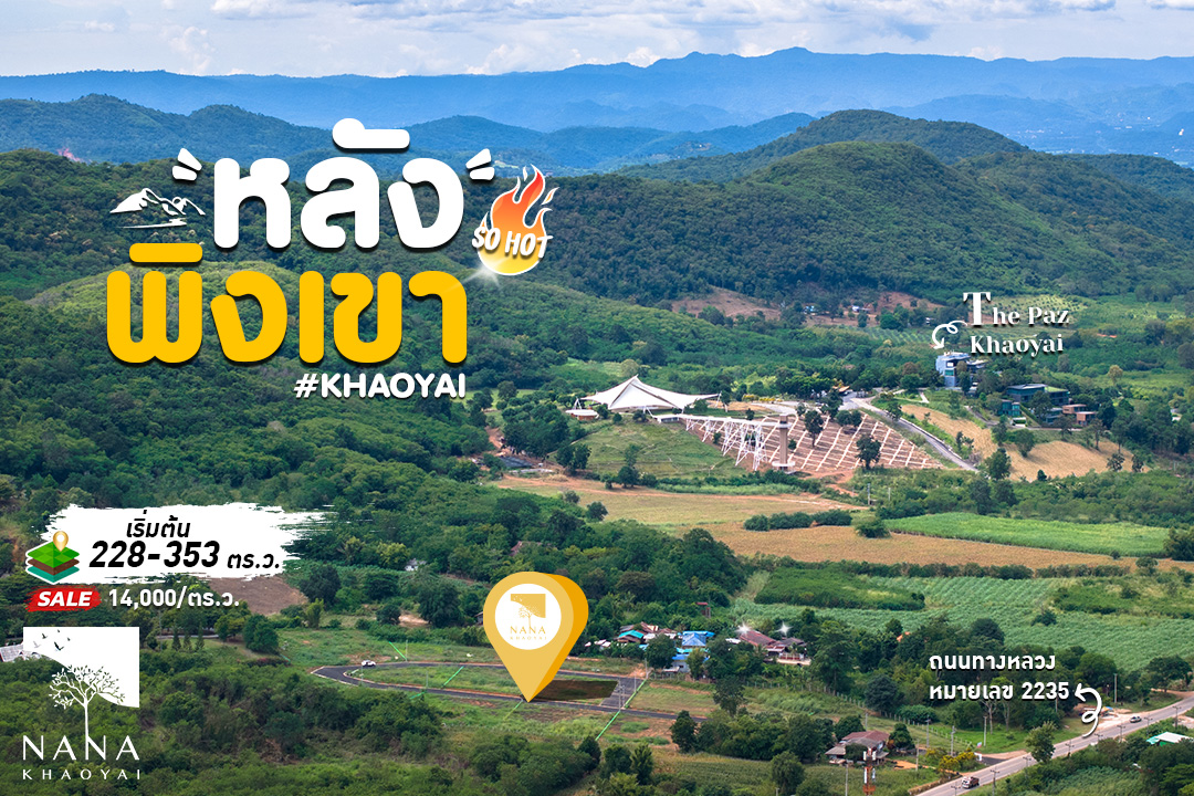 🌳 โครงการ Majestic Hills แบ่งขายที่ดินจัดสรร บรรยากาศภูเขา เงียบสงบ พร้อมโฉนดครุฑแดง! | E-NS003