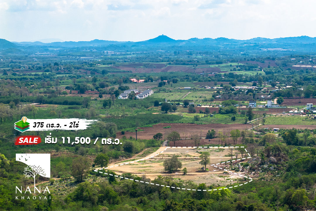🏡 ที่ดินจัดสรรหมูสี เขาใหญ่ เริ่มต้น 375 ตร.ว. วิวสวย ใกล้ชิดธรรมชาติ เหลือไม่กี่แปลง! | รหัส E-MS015